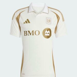 Adidas Los Angeles Football Club 25/26 Away Jersey White XL NWT IN PACKAGE